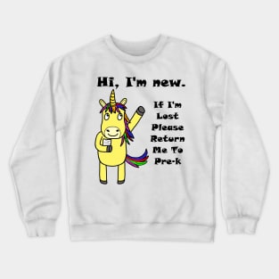 Pre-K Unicorn Crewneck Sweatshirt